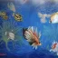Gaston SUISSE (1896-1988) - Poissons exotiques 
